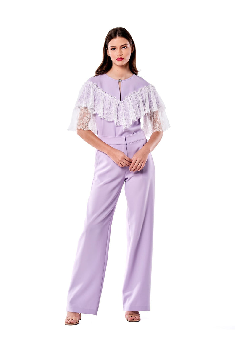 Lavender & Lace Blouse